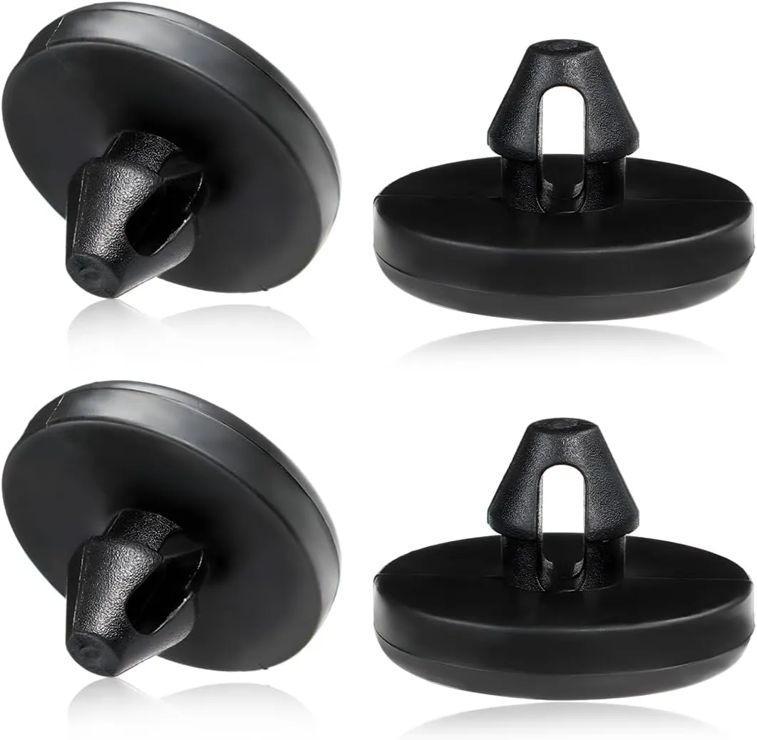 4 PCS Brake Switch Stopper, Automotive Clutch Pedal Stopper, Brake Pedal Pad Brake Switch Stopper Suitable for Most Vehicles Trucks SUVs, Universal Car Accessories