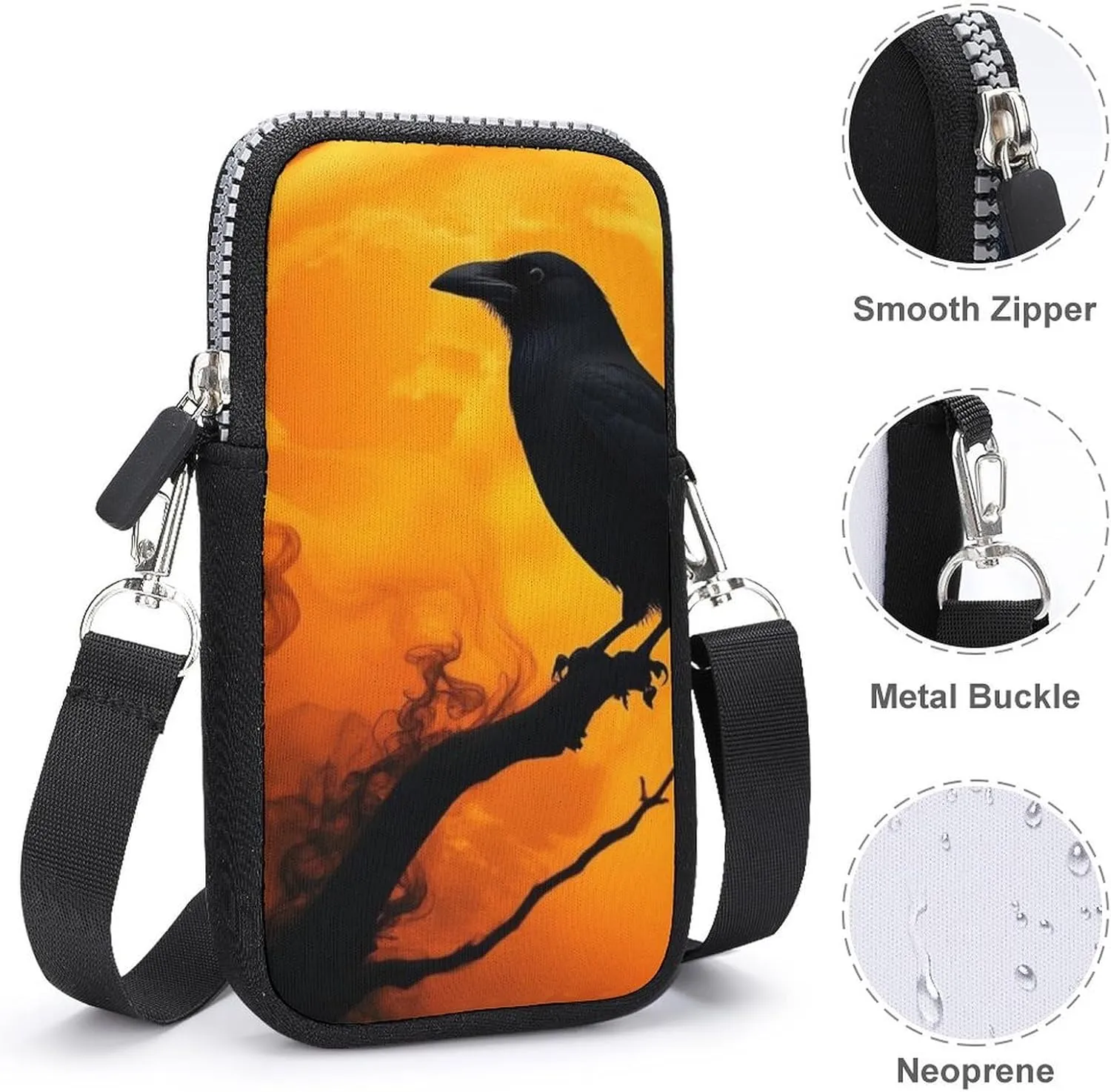 Crossbody Cellphone Wallet Bag Small Cell Phone Shoulder Travel Purse Holder