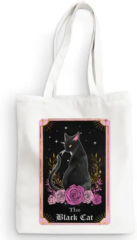 Decohim Funny Skull Tarot Card Sarcastic Canvas Tote Bag Grocery Bags Witchy Gifts for Women Halloween Birthday Christmas