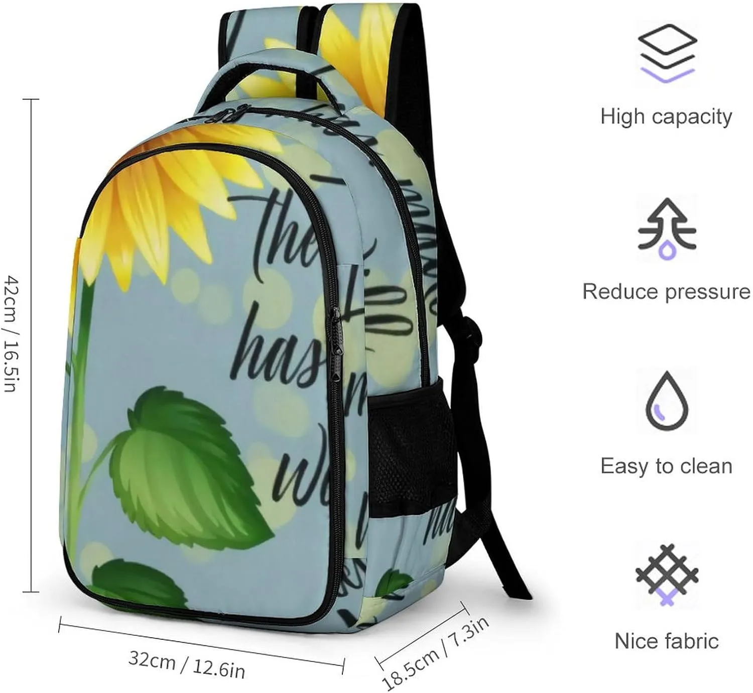 Psalm This Is The Lord Has Made Bible Verse Backpack Large Capacity Lightweight Backpack Laptop Backpack For Unisex
