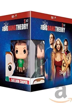 The Big Bang Theory (Seasons 1-7) - 22-DVD Box Set & Sheldon FUNKO Figurine ( The Big Bang Theory - Seasons One to Seven (159 Episodes) ) [ NON-USA FORMAT, PAL, Reg.2 Import - Netherlands ]