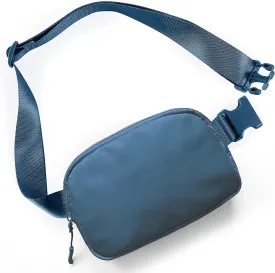 Unisex Mini Belt Bag with Adjustable Strap Small Fanny Pack for Workout Running Traveling Hiking